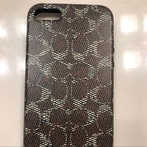 Coach cover for iPhone